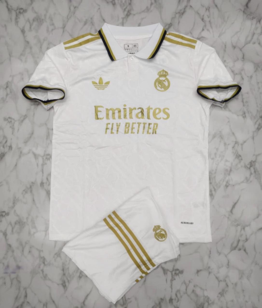 Real Madrid “White Gold Concept”Jersey Kit