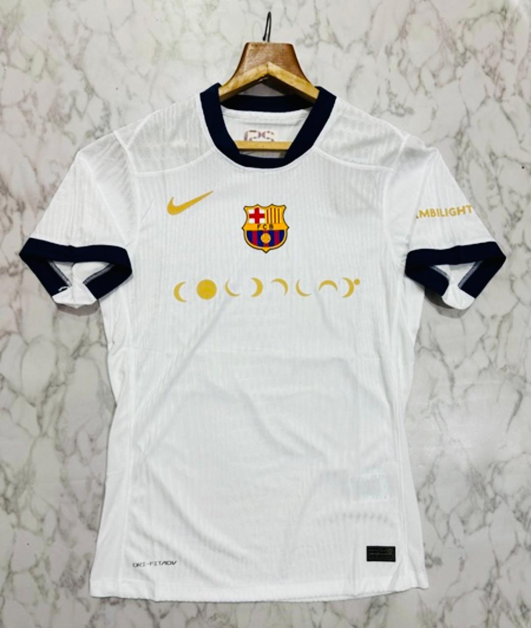 Barcelona x ColdPlay “White Edition” Player Version Jersey