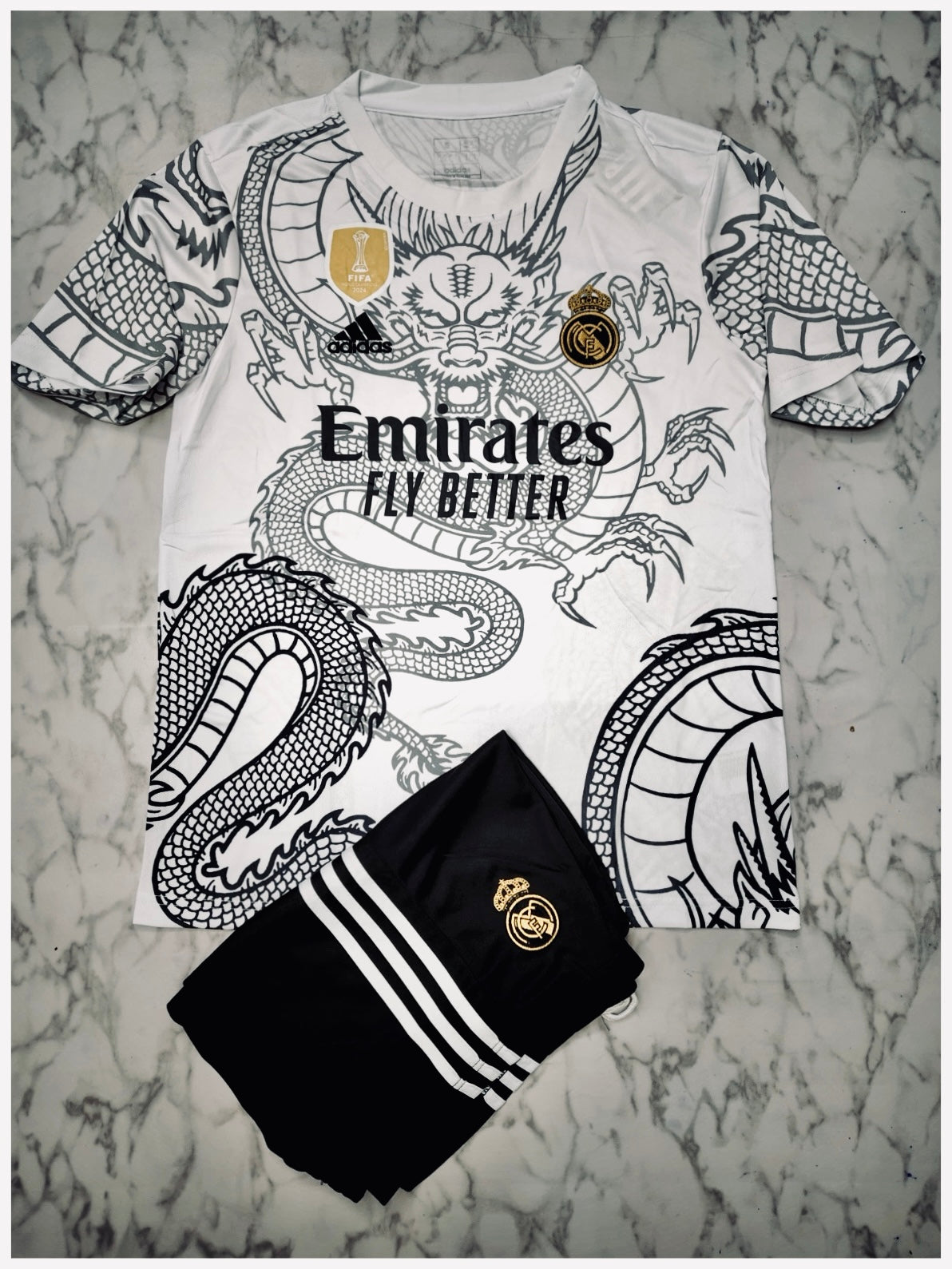 Real Madrid “White- Black” Dragon Edition - 2024/ 25