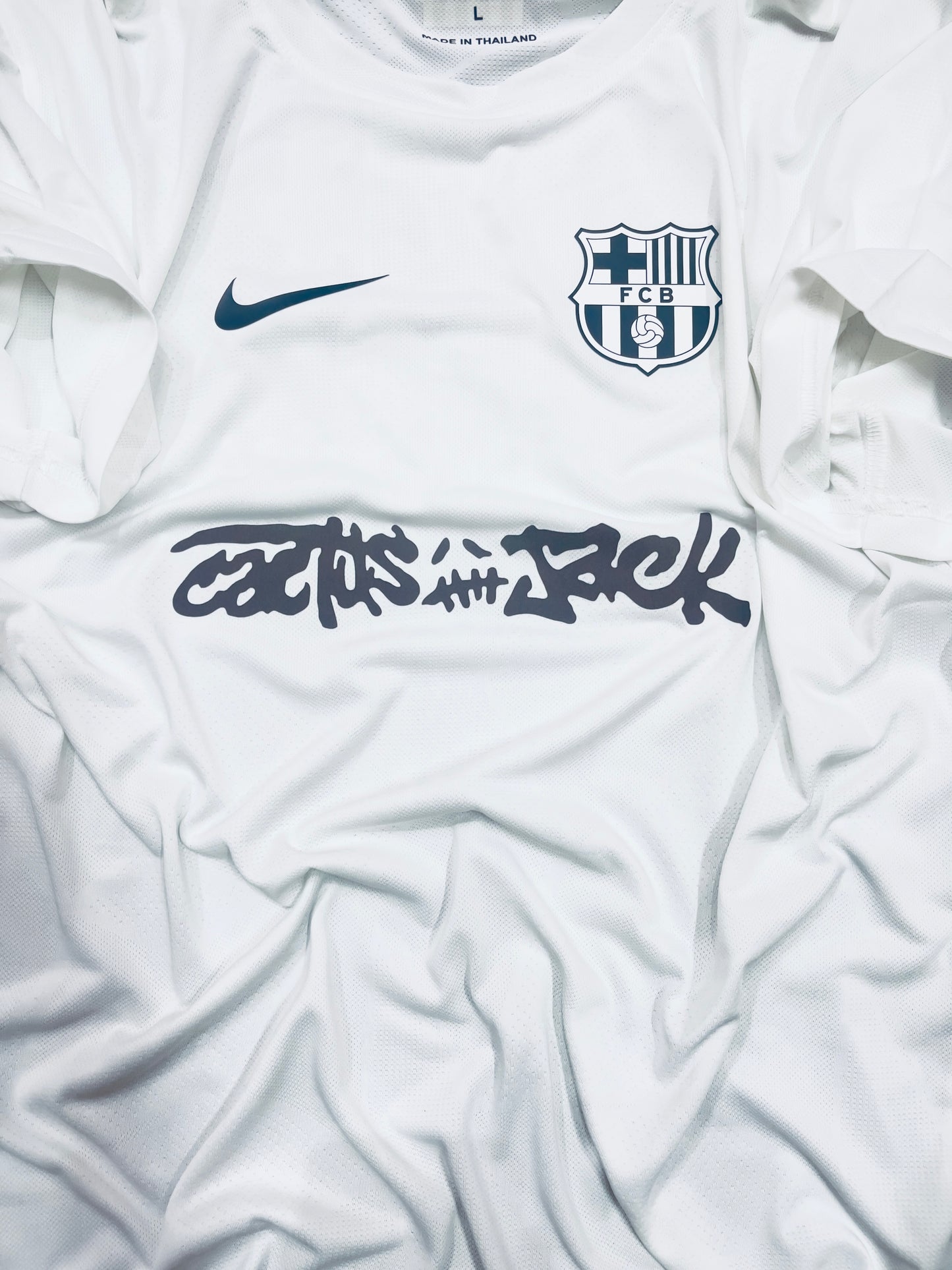 F.C Barcelona X Travis Scott “White Black” Master Jersey