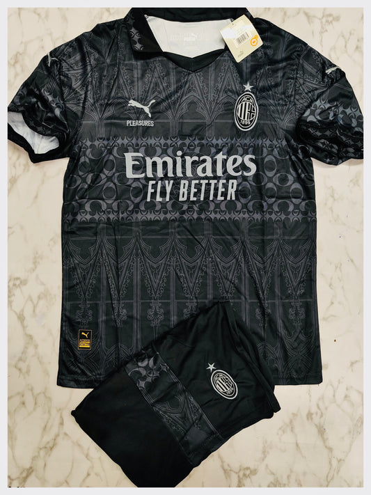 AC Milan X Pleasures Kit - Black - 2023/24