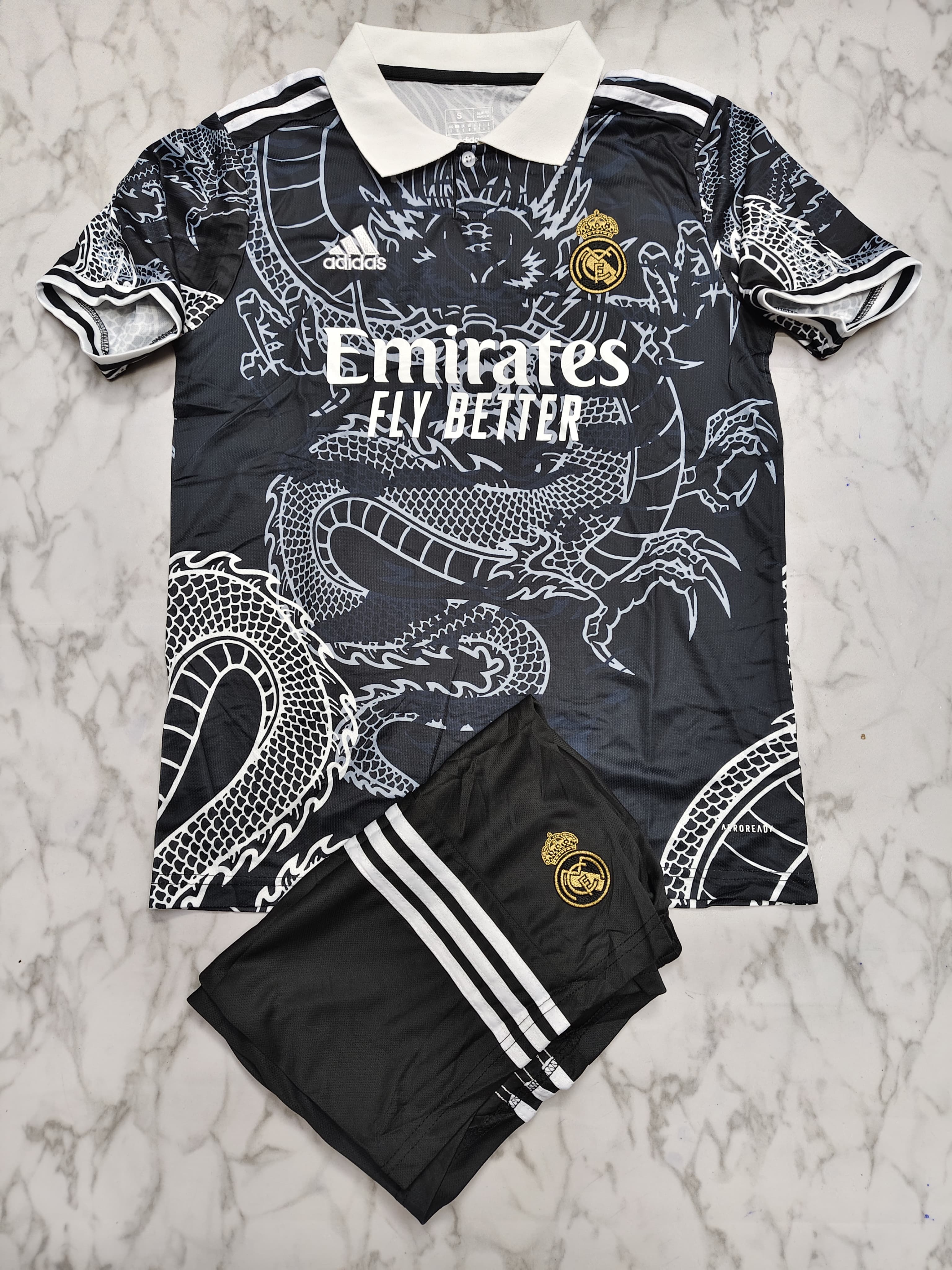 Real Madrid “Black White” Dragon Edition - 2024/25