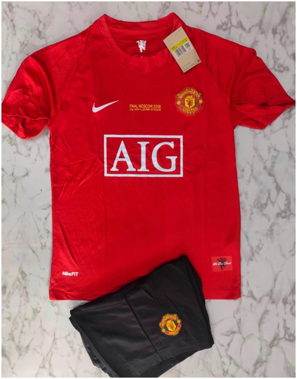 Man Utd Home - 2008/09 Retro Kit