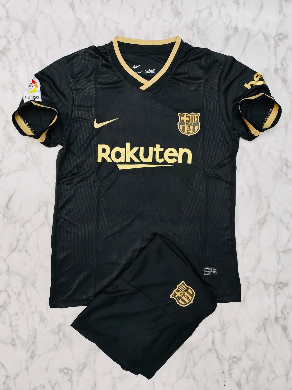 Barcelona Away Retro Kit - 2020/21