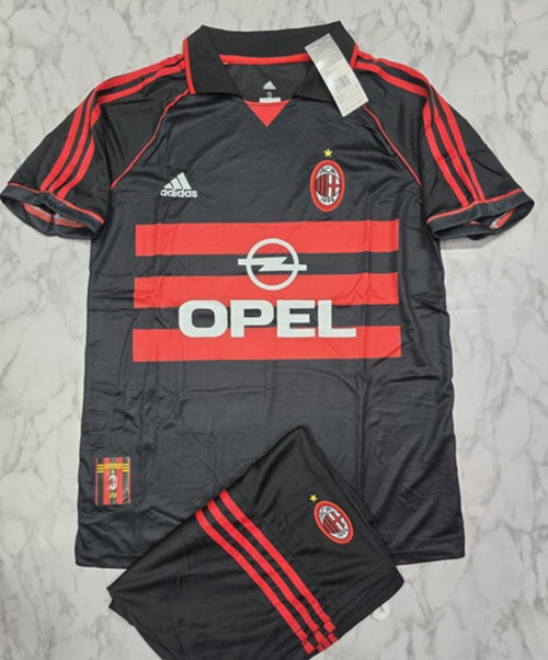 AC Milan 1998/99 Retro Home Jersey Kit