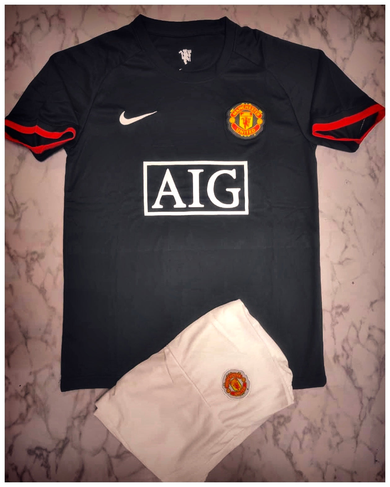 Man Utd Away Retro Kit - 2008/09