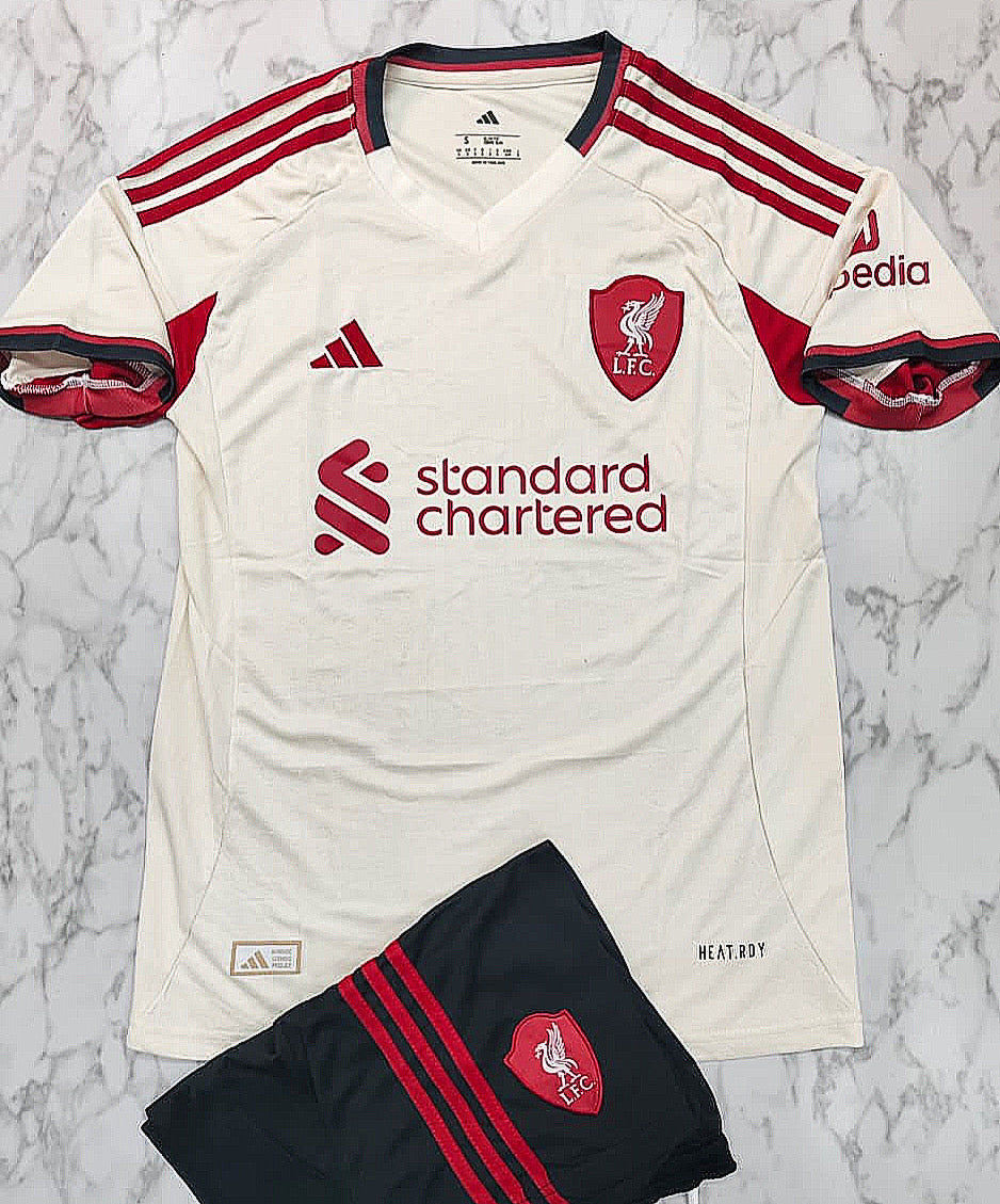 Liverpool 25/26 - Away Jersey Kit