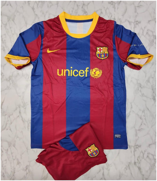 Barcelona Home Retro Kit - 2010/11