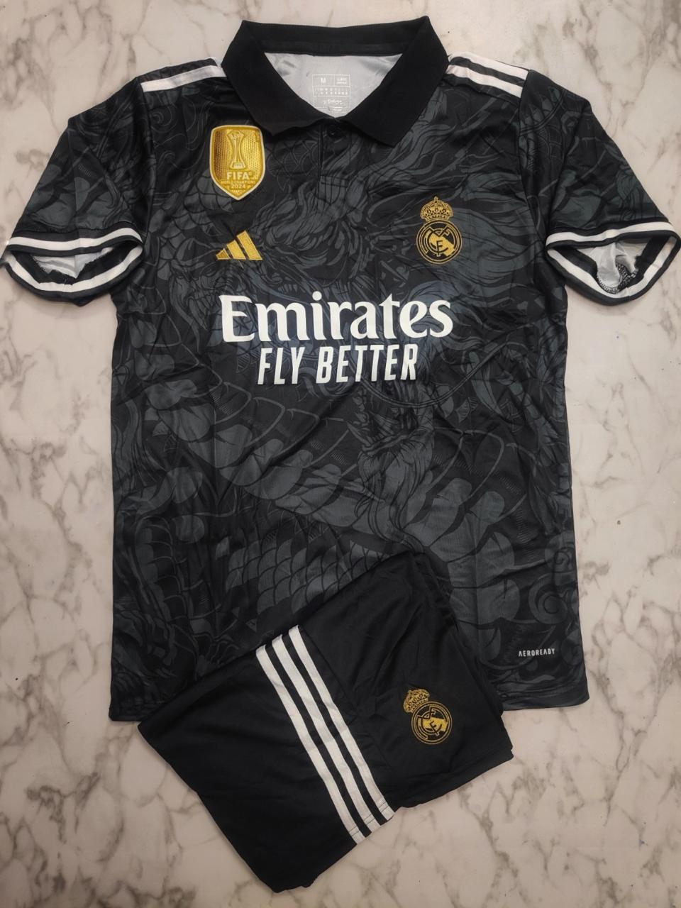 Real Madrid “Black Dragon” FIFA Edition Jersey Kit