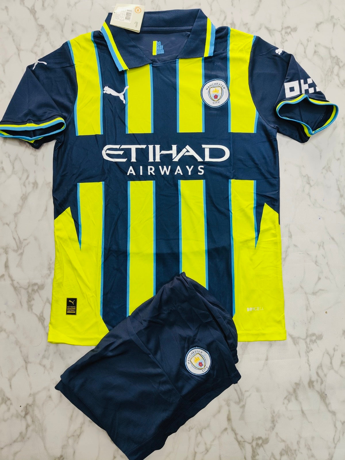 Man City Away Jersey Kit - 2024/25