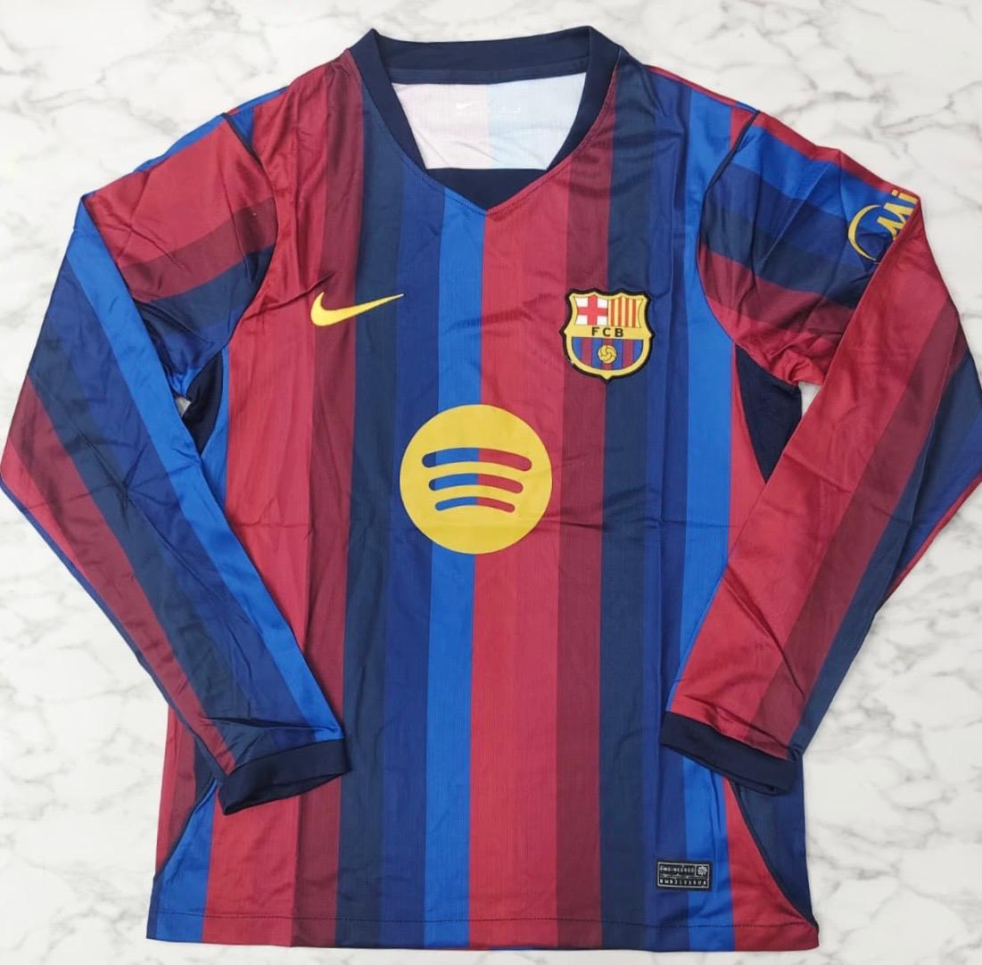 Barca 26/27 - Home - Full Sleeve Jersey