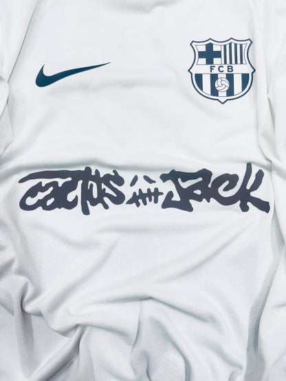 F.C Barcelona X Travis Scott “White Black” Master Jersey
