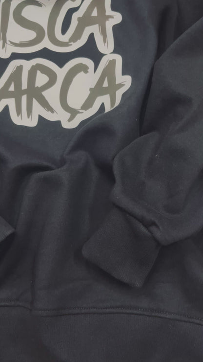 Barcelona X Travis Scott - Black Relaxed Fit Hoodie - Unisex